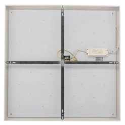 Titus LED-loftlampe, hvid, 75x75 cm