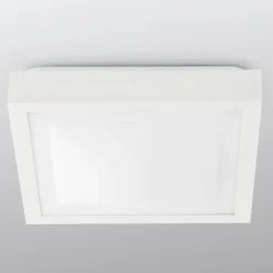 Tola loftlampe til badeværelset, 32 x 32 cm, hvid