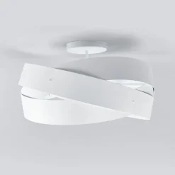 Tornado - smukt designet loftslampe i hvid