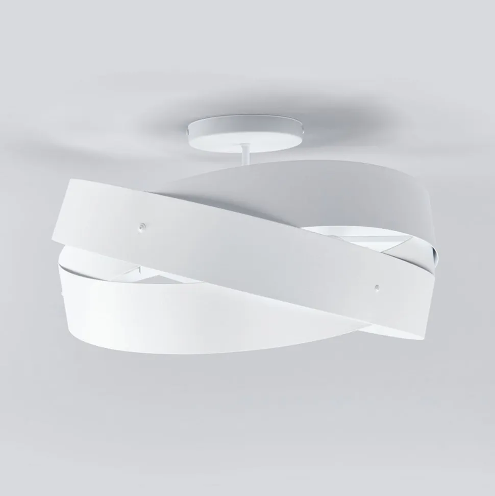 Tornado - smukt designet loftslampe i hvid