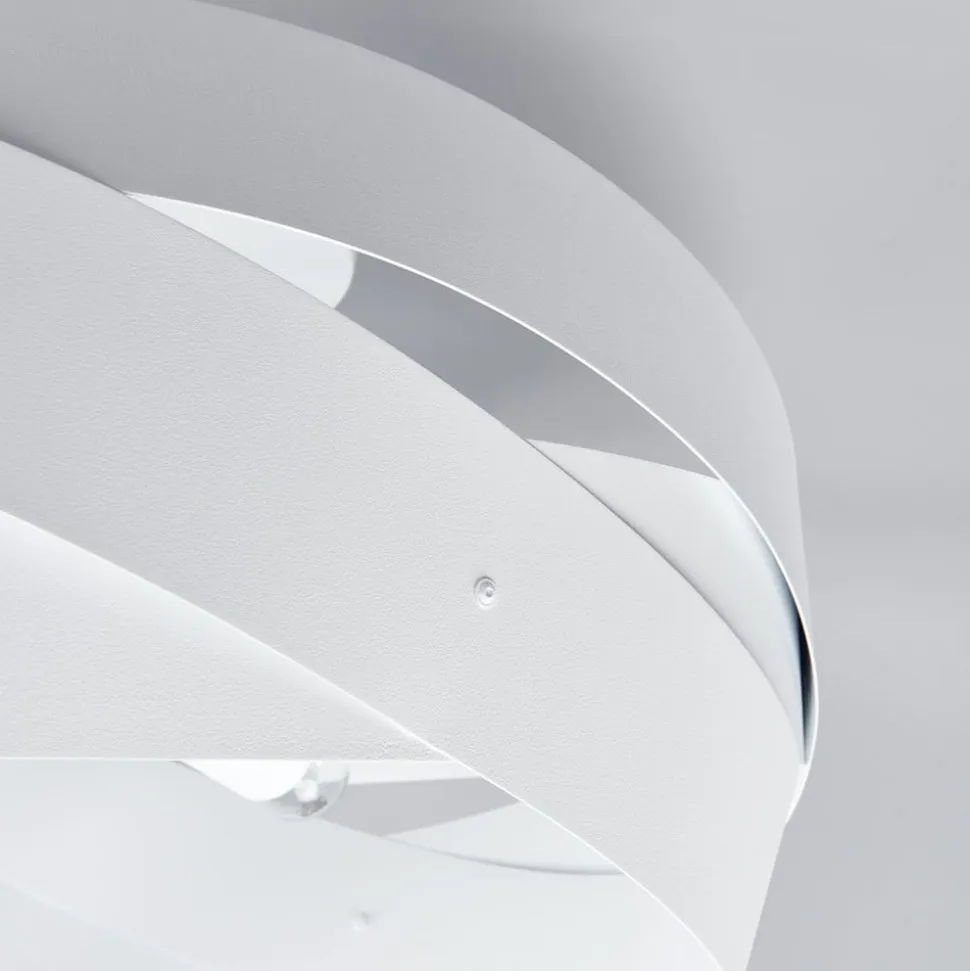 Tornado - smukt designet loftslampe i hvid