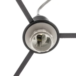 Tornado hængelampe, 3 lyskilder, sort