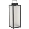 Tradition LED-solcellelanterne, antracit, højde 65 cm