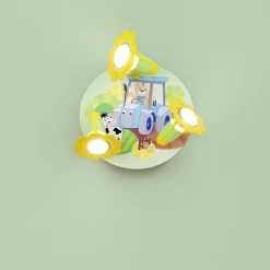 Traktor loftlampe med bondegårdsmotiv