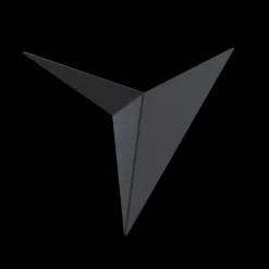 Trame LED-væglampe, sort