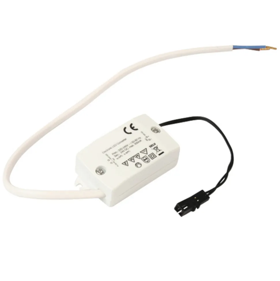 Transformer LED 350/5 W med en bøsning