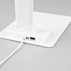 Travis LED-bordlampe, hvid, CCT, dæmpbar, touch, USB