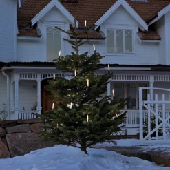 Trækæde med skaftlys til udvendig 12 m