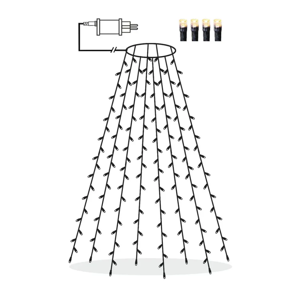 Trævedhæng Treelight LED m. 8 snore