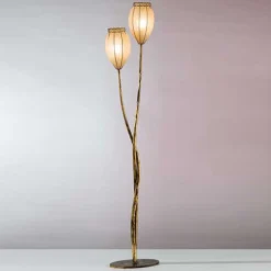 Tulipano gulvlampe med scavo-glas