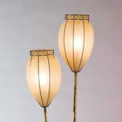Tulipano gulvlampe med scavo-glas