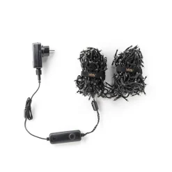 Twinkly LED-lyskæde, CCT, sort, 400 lys, 6 m