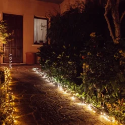 Twinkly LED-lyskæde, CCT, sort, 400 lys, 6 m