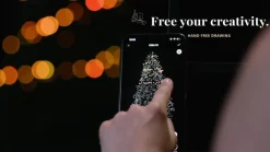 Twinkly Music Set lyskæder sort 600 RGB