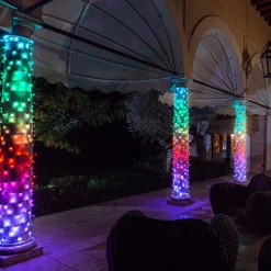 Twinkly Music Set lyskæder sort 600 RGB