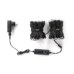Twinkly Music Set lyskæder sort 600 RGB