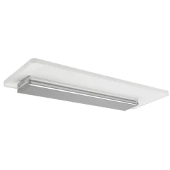 Tynd LED-væglampe, anodiseret aluminium, aluminium, PMMA, op/ned
