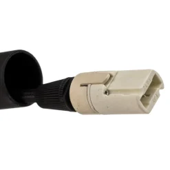 Tynd pendel, sort, tre lys, rondel