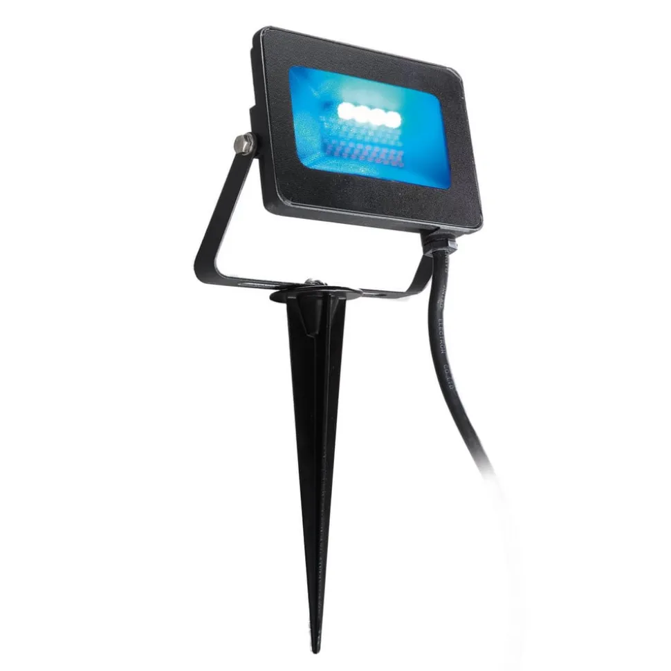 Udendørs LED-spot Kingston med jordspyd, RGBW