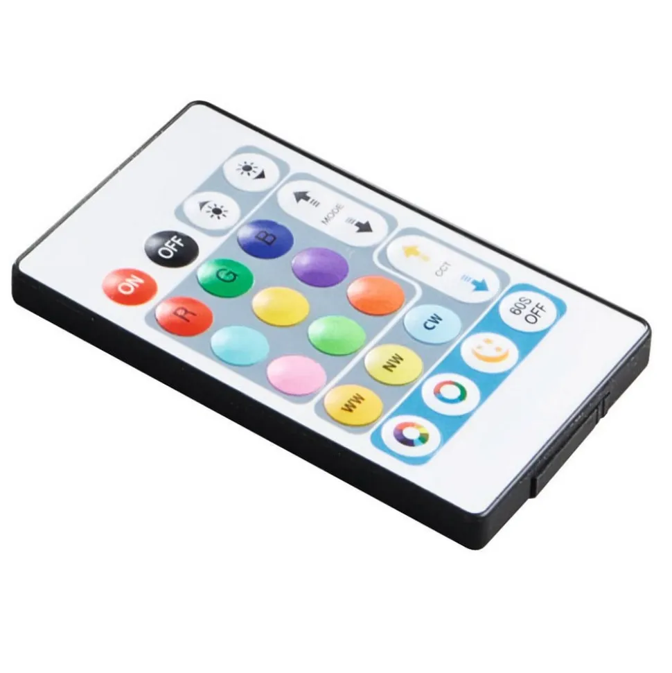 Udendørs LED-spot Kingston med jordspyd, RGBW