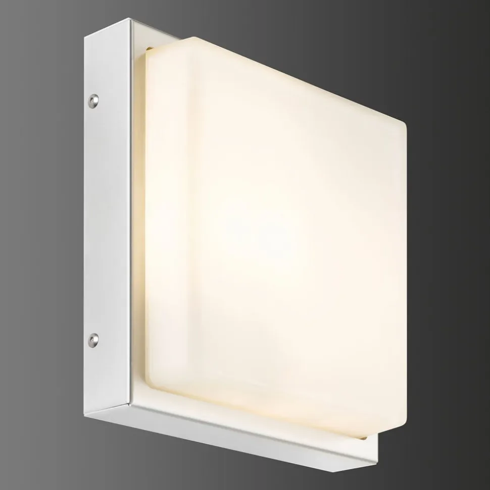 Udendørs LED-væglampe 046, bevægelsessensor, stål