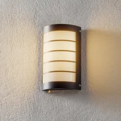Udendørs LED-væglampe Aqua Marco, antracit