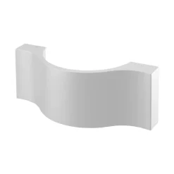 Udendørs LED-væglampe Jace, hvid