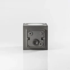 Udendørs LED-væglampe Jarno, antracit, sæt med 2, metal, 9 cm