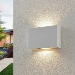 Udendørs LED-væglampe Katla af aluminium