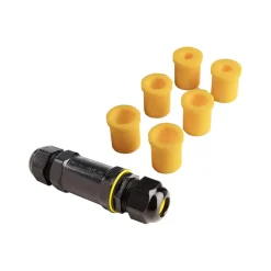 Udendørs multikabelstik til 2 kabler på 4-14 mm