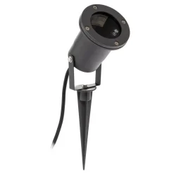 Udendørs spot med jordspyd Tessa, i gråt