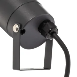 Udendørs spot med jordspyd Tessa, i gråt