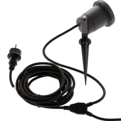 Udendørs spotlight Ubangi med jordspyd i sæt med 3 stk