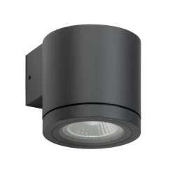 Udendørs væglampe 5166, grafit, aluminium, glas, 1 x GU10