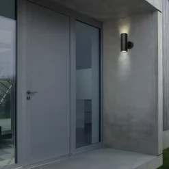 Udendørs væglampe 3792025 sort plast op/ned 2 x GU10