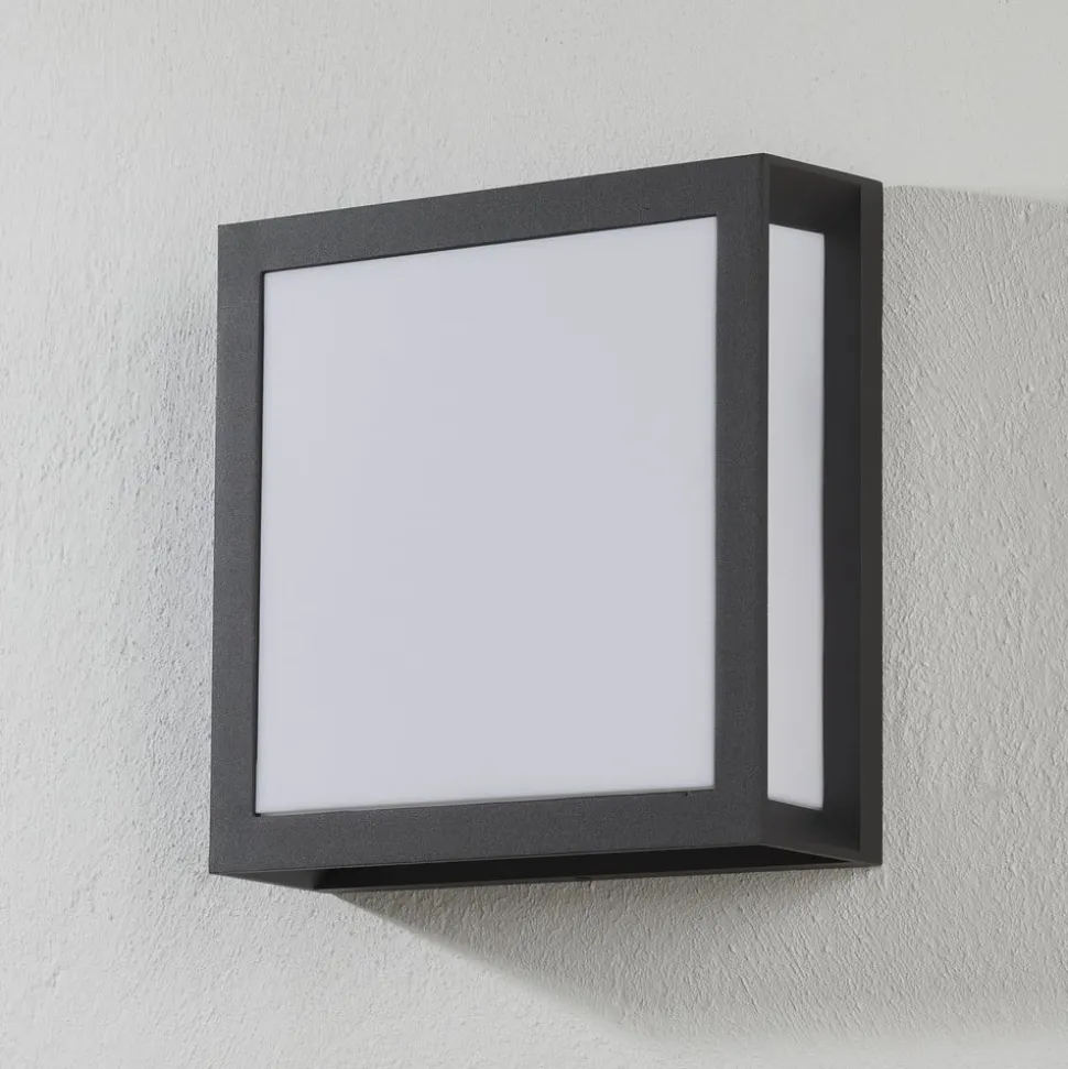 Udendørs væglampe Henry, antracit IP44