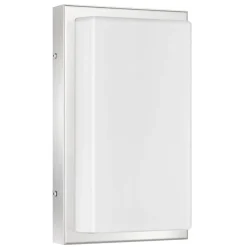 Udendørs væglampe Julea, stål, bevægelsessensor