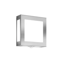 Udendørs væglampe Legendo, stål med sensor