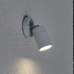 Udendørs væglampe New Modena, grå