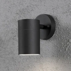 Udendørs væglampe "New Modena" m. 1 lys, i sort