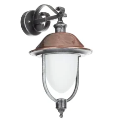 Udendørs væglampe Peggy, pendel, kobber
