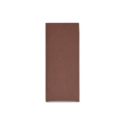 Udendørs væglampe Roya, 2-flammet, kantet, rust