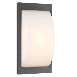 Udendørs væglampe 069SEN, sensor, grafit, 33 cm, E27