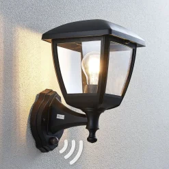 Udendørs væglanterne Acelya med bevægelsessensor