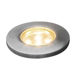 Udvidelsessæt m. 3 stk. Mini nedgravningsspot flad