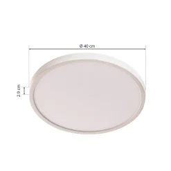 Ultraflad LED-loftlampe Lero Ø 40 cm