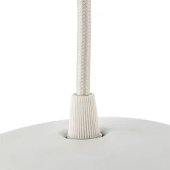 UMAGE Acorn hængelampe, hvid/stål, 2 lyskilder