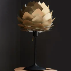 UMAGE Aluvia mini bordlampe messing/sort