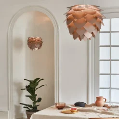 UMAGE Aluvia mini hængelampe, børstet bronze