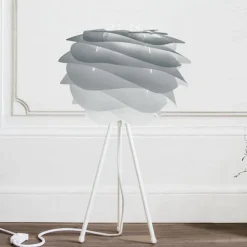 UMAGE Carmina Mini bordlampe grå/Tripod hvid
